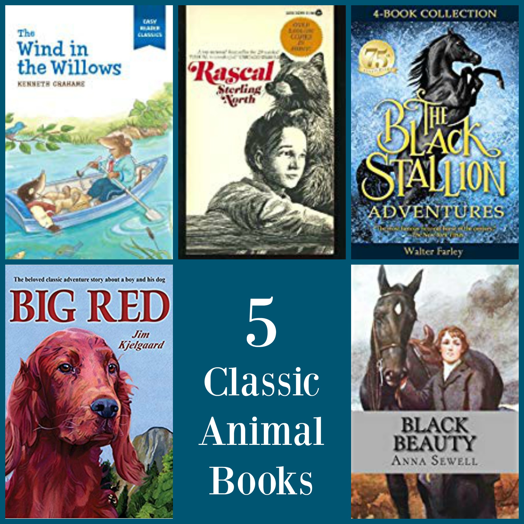 Top 5 Classic Animal Books