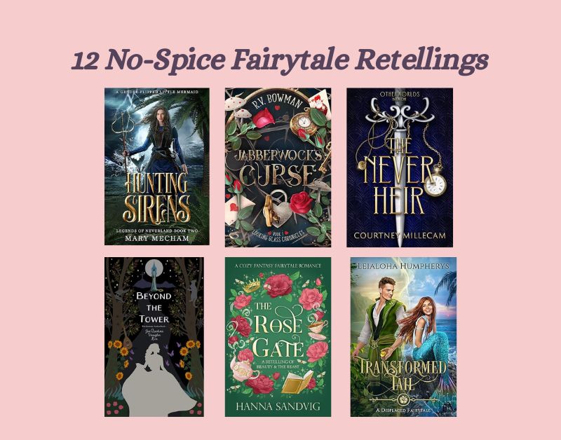 No Spice fairytale retelling book cover collage